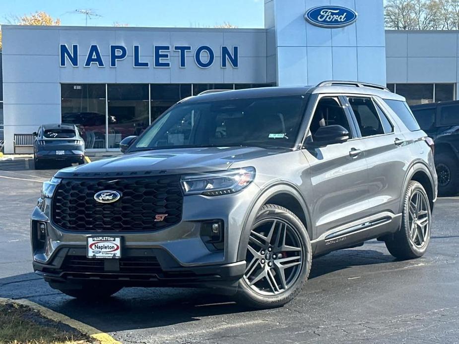 new 2025 Ford Explorer car, priced at $57,556