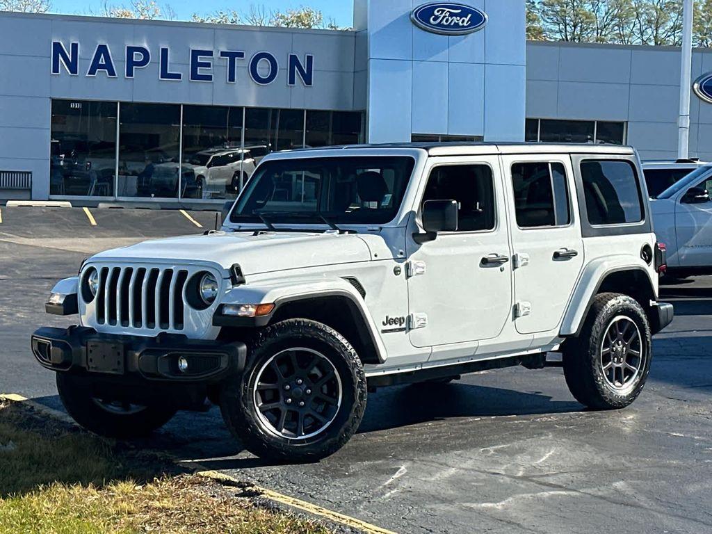 used 2021 Jeep Wrangler Unlimited car, priced at $28,949