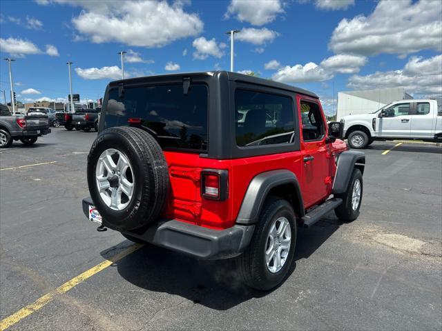 used 2021 Jeep Wrangler car, priced at $25,936