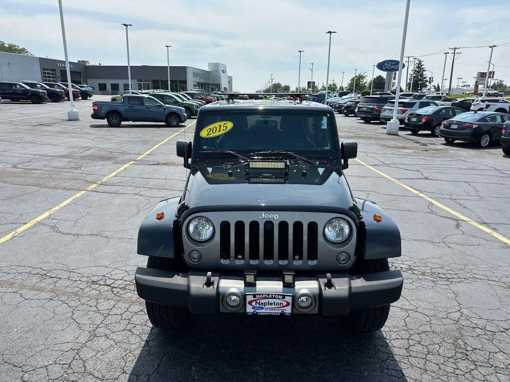 used 2015 Jeep Wrangler Unlimited car, priced at $17,600