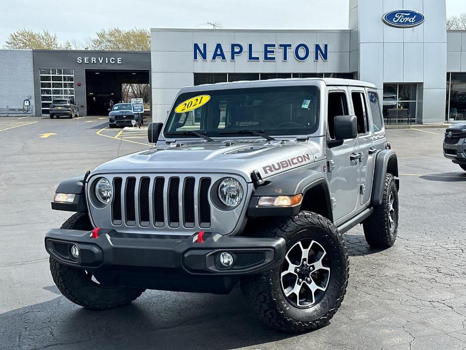used 2021 Jeep Wrangler Unlimited car, priced at $40,720