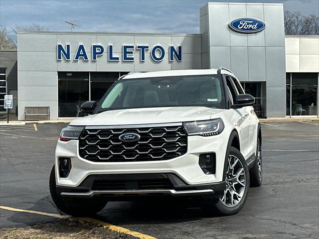 new 2025 Ford Explorer car, priced at $57,017