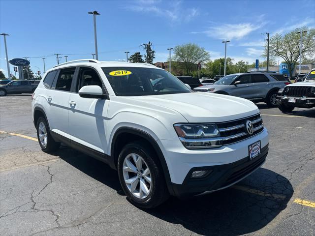 used 2019 Volkswagen Atlas car, priced at $17,999