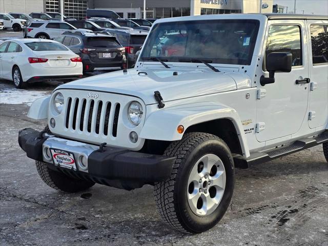 used 2015 Jeep Wrangler Unlimited car, priced at $18,919