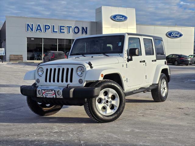 used 2015 Jeep Wrangler Unlimited car, priced at $18,919