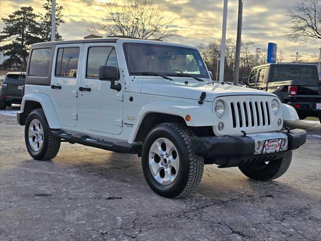 used 2015 Jeep Wrangler Unlimited car, priced at $18,919