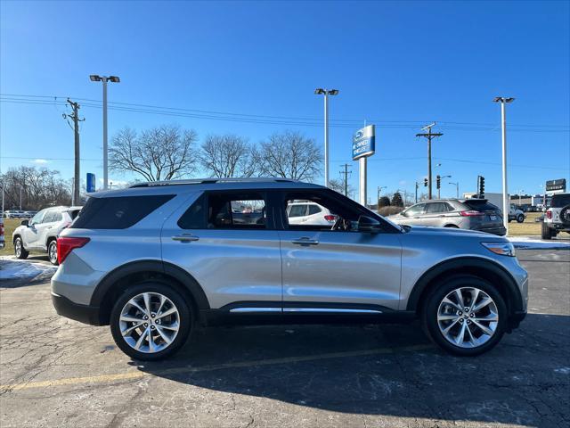 used 2021 Ford Explorer car, priced at $39,654