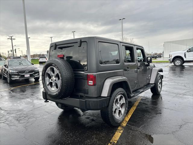 used 2017 Jeep Wrangler Unlimited car, priced at $20,772