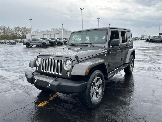used 2017 Jeep Wrangler Unlimited car, priced at $20,772