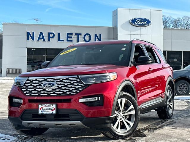 used 2020 Ford Explorer car, priced at $31,219