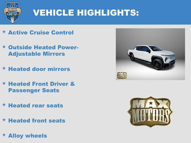 new 2025 Chevrolet Silverado EV car, priced at $71,740