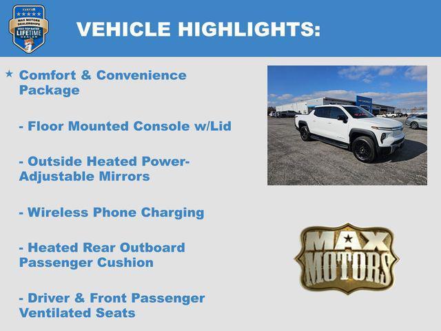 new 2025 Chevrolet Silverado EV car, priced at $75,740