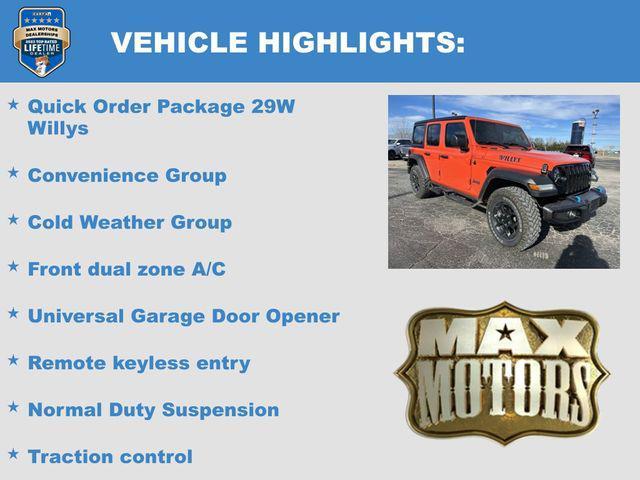 used 2023 Jeep Wrangler 4xe car, priced at $33,295