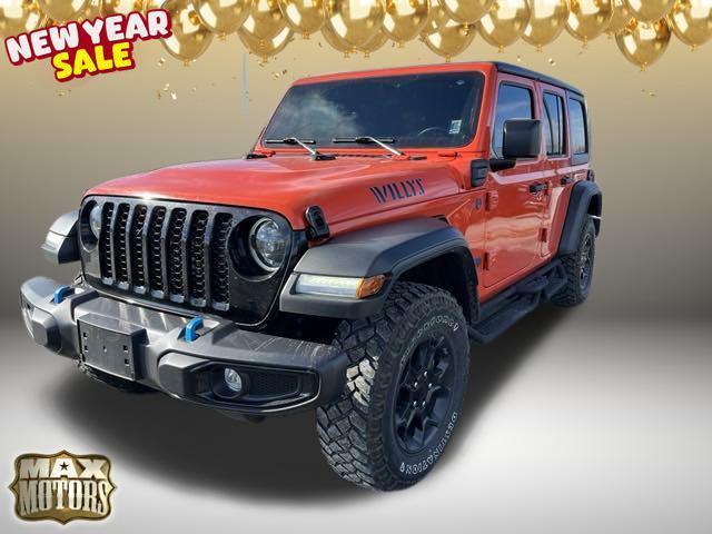 used 2023 Jeep Wrangler 4xe car, priced at $33,295