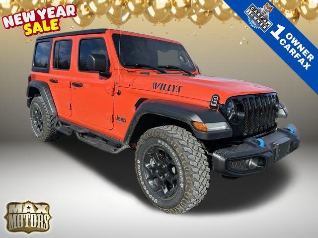 used 2023 Jeep Wrangler 4xe car, priced at $33,295