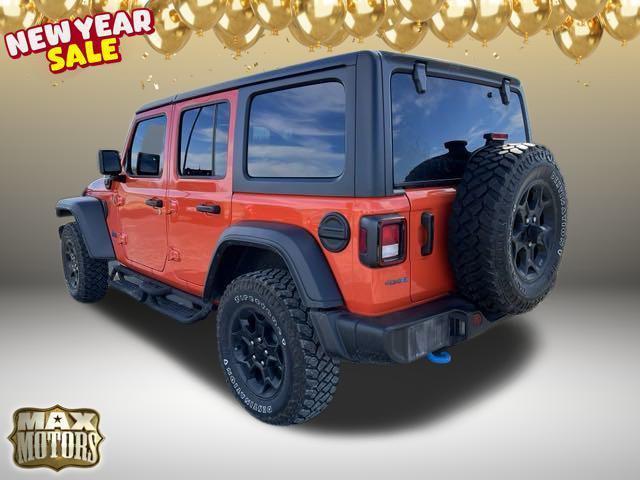 used 2023 Jeep Wrangler 4xe car, priced at $33,295