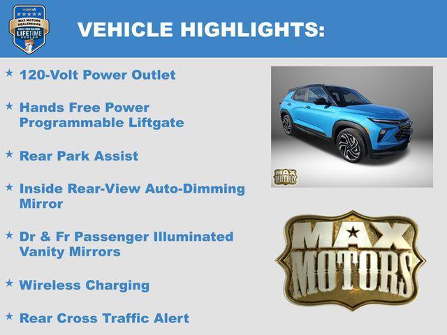 new 2025 Chevrolet TrailBlazer car, priced at $30,730