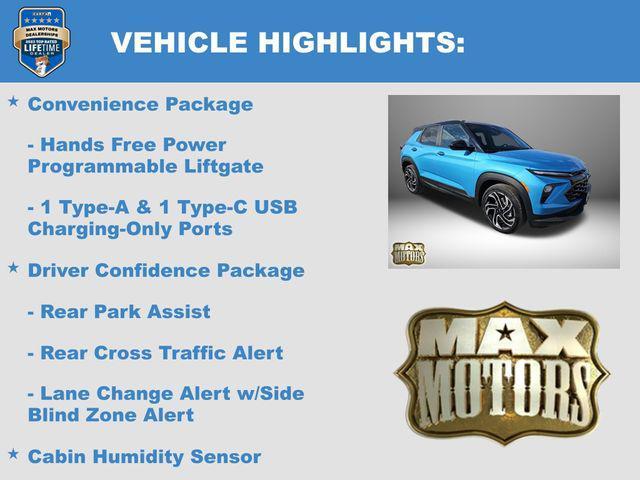 new 2025 Chevrolet TrailBlazer car, priced at $30,730