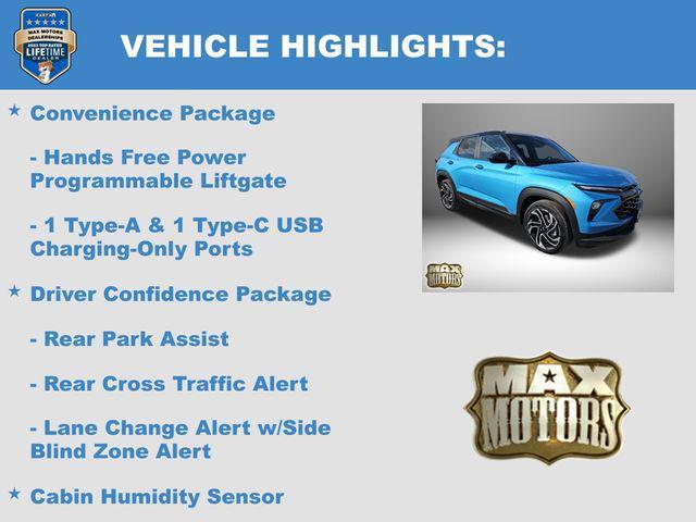 new 2025 Chevrolet TrailBlazer car, priced at $31,230