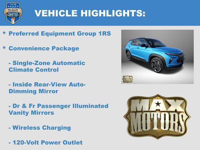 new 2025 Chevrolet TrailBlazer car, priced at $30,730