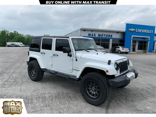 used 2015 Jeep Wrangler Unlimited car, priced at $19,255