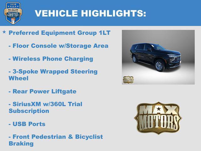 new 2025 Chevrolet Tahoe car, priced at $66,754