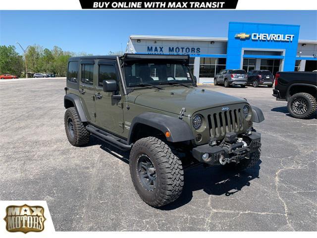 used 2015 Jeep Wrangler Unlimited car, priced at $21,825