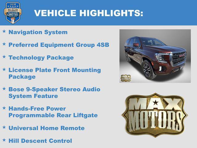 used 2022 GMC Yukon car, priced at $53,955
