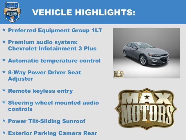 used 2024 Chevrolet Malibu car, priced at $18,319
