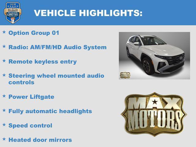 used 2025 Hyundai Tucson car, priced at $28,489