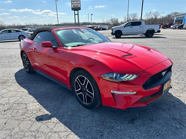 used 2021 Ford Mustang car, priced at $21,865