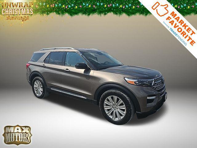 used 2021 Ford Explorer car, priced at $31,844