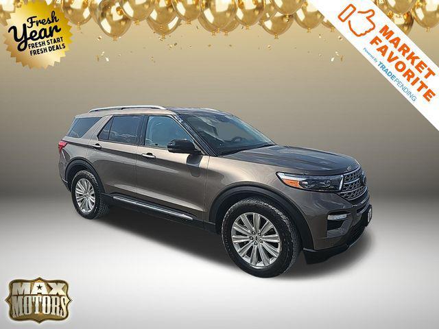 used 2021 Ford Explorer car, priced at $31,355