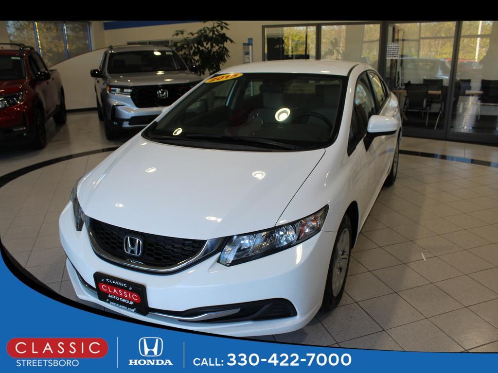 used 2015 Honda Civic car, priced at $9,500
