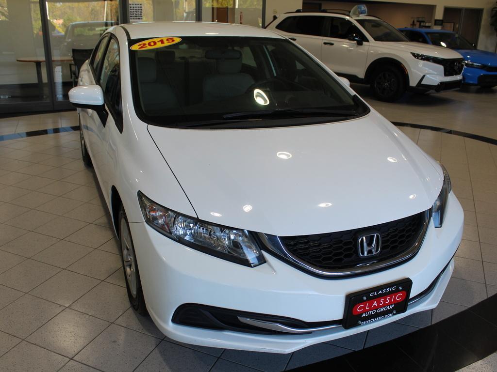 used 2015 Honda Civic car, priced at $9,500