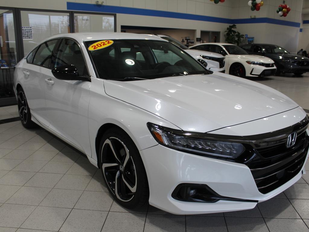 used 2022 Honda Accord car, priced at $23,750