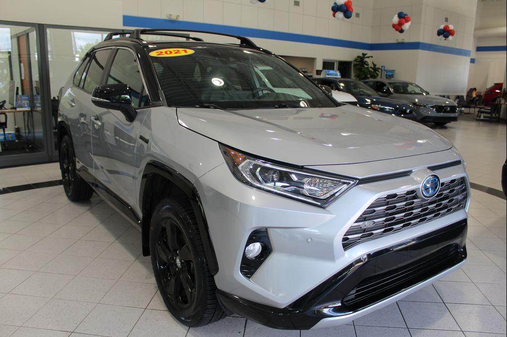 used 2021 Toyota RAV4 Hybrid car, priced at $33,250