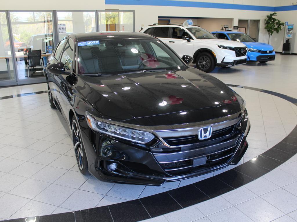 used 2022 Honda Accord Hybrid car, priced at $25,250