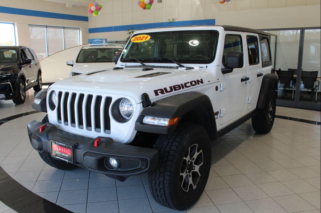 used 2021 Jeep Wrangler Unlimited car, priced at $32,500