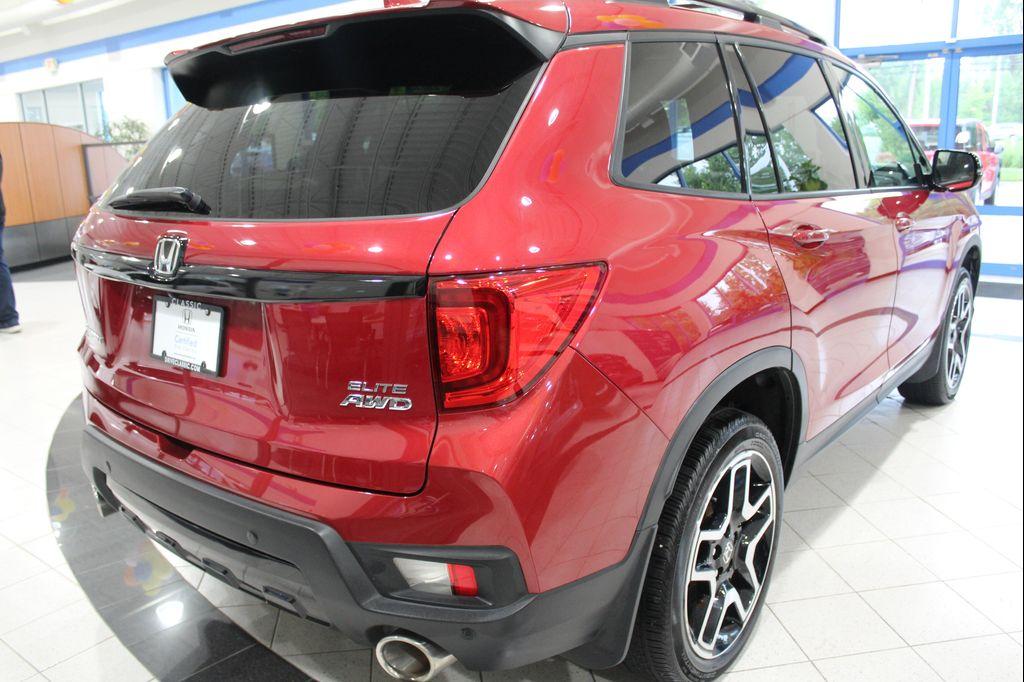 used 2022 Honda Passport car, priced at $36,250