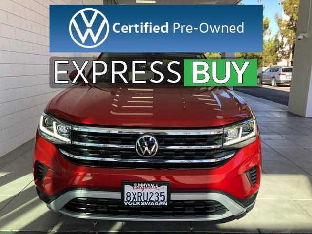 used 2021 Volkswagen Atlas car, priced at $28,988