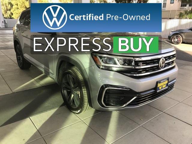 used 2021 Volkswagen Atlas car, priced at $29,877