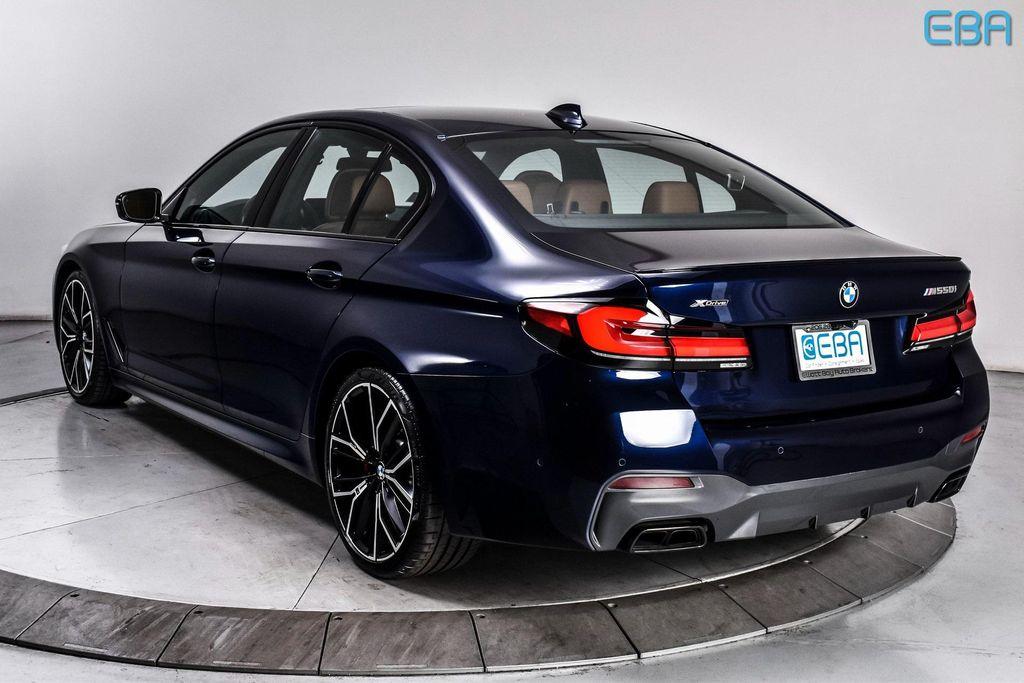 used 2022 BMW M550 car, priced at $55,380