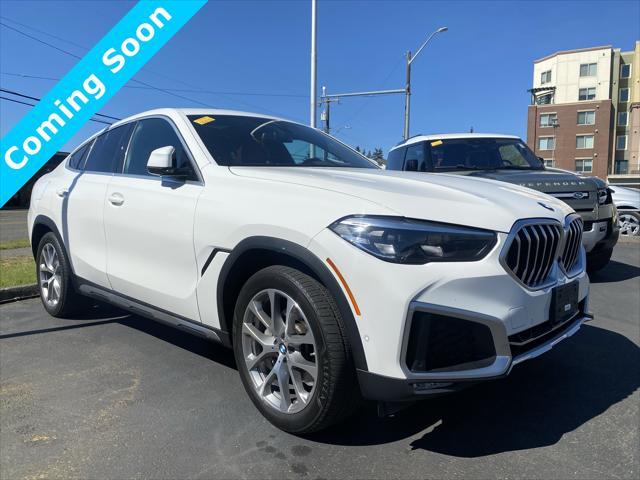used 2021 BMW X6 car, priced at $54,880
