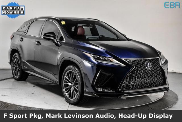 used 2021 Lexus RX 450h car, priced at $48,880