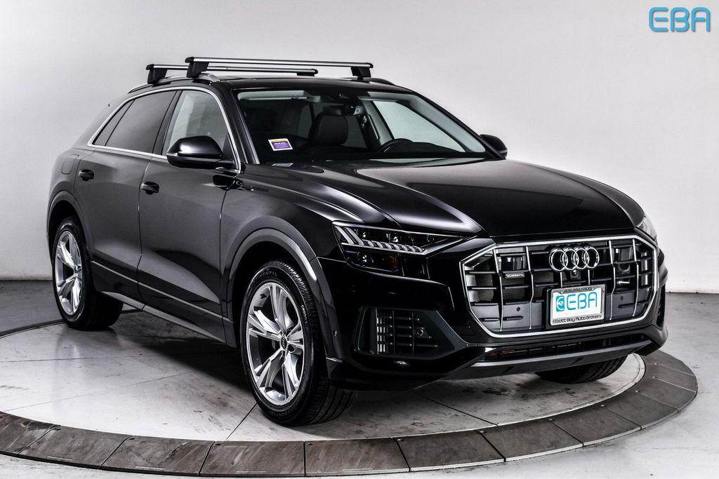 used 2023 Audi Q8 car, priced at $54,480