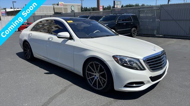 used 2017 Mercedes-Benz S-Class car, priced at $29,880