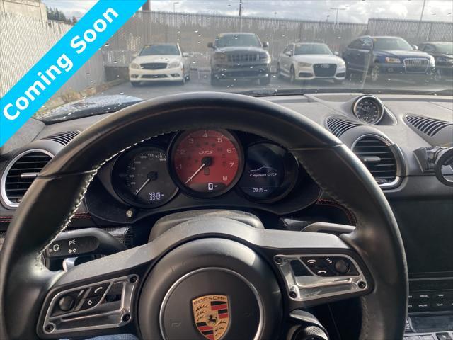 used 2018 Porsche 718 Cayman car, priced at $78,880