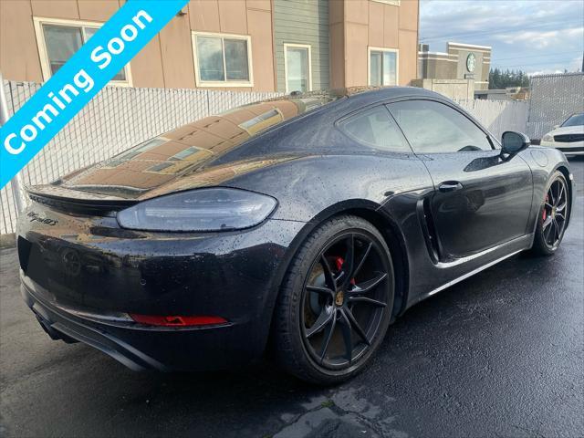 used 2018 Porsche 718 Cayman car, priced at $78,880