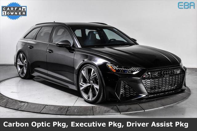 used 2023 Audi RS 6 Avant car, priced at $117,580